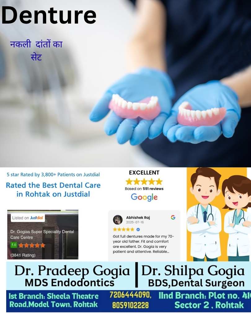 Tooth Replacement with Dentures