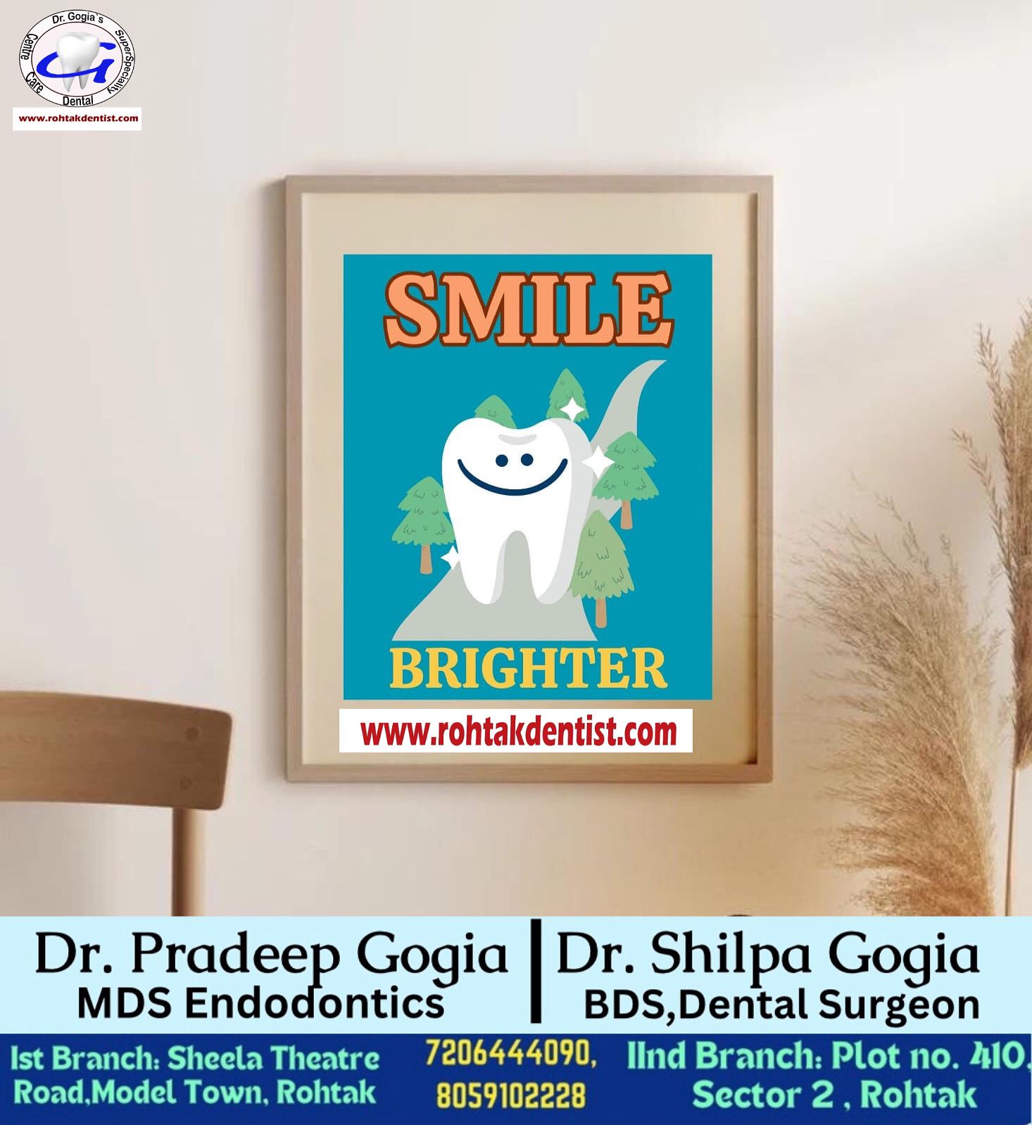 Smile brighter with dental treatments at Dr. Gogia’s Super Specialty Dental Care Centre in Rohtak