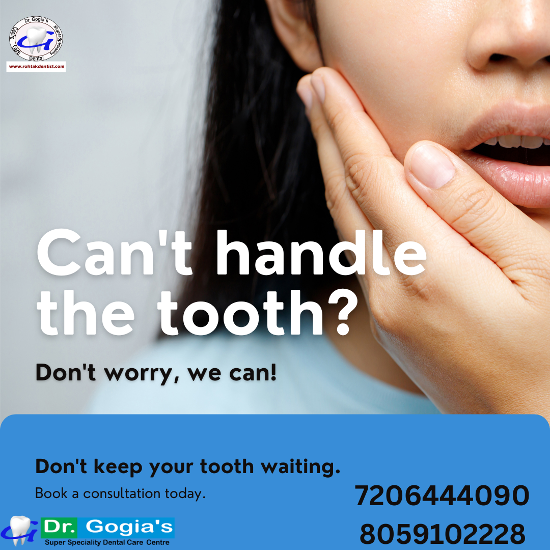 Tooth Pain Relief Treatment at Dr. Gogia’s Super Specialty Dental Care Centre