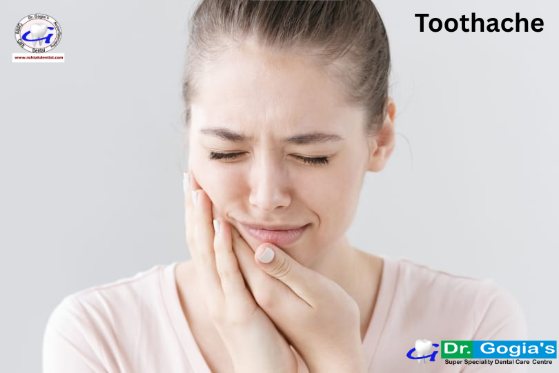 Toothache treatment at Dr. Gogia’s Super Specialty Dental Care Centre in Rohtak – expert care for pain relief and healthy teeth.